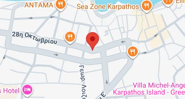 Location of business on map