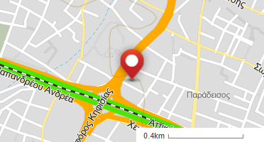 Location of business on map