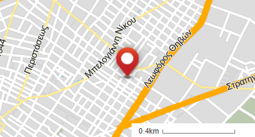 Location of business on map