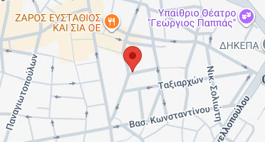 Location of business on map