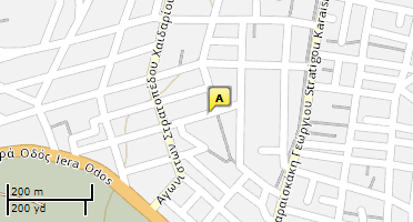 Location of business on map
