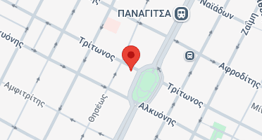 Location of business on map