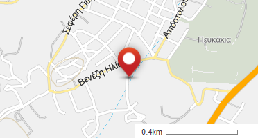 Location of business on map