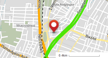 Location of business on map