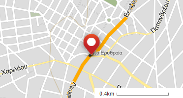 Location of business on map