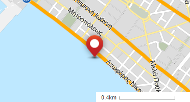 Location of business on map