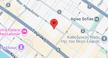 Location of business on map