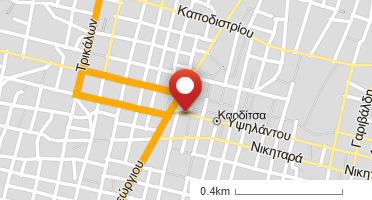 Location of business on map