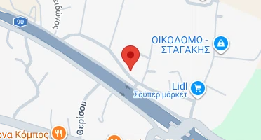 Χάρτης και σημείο της επιχείρησης