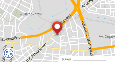 Location of business on map