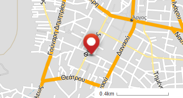 Location of business on map