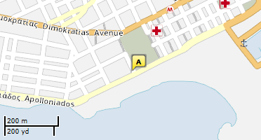 Χάρτης και σημείο της επιχείρησης