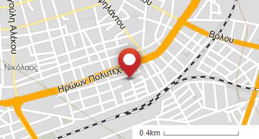 Location of business on map