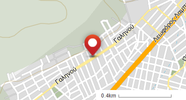 Location of business on map