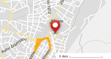 Location of business on map