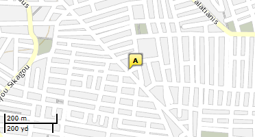 Location of business on map