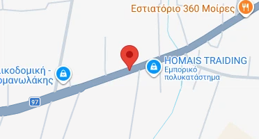 Χάρτης και σημείο της επιχείρησης