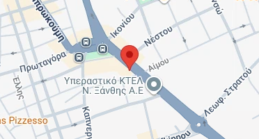 Location of business on map