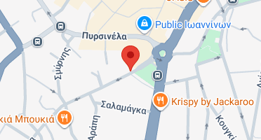 Location of business on map