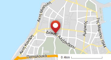 Χάρτης και σημείο της επιχείρησης