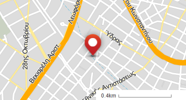 Location of business on map