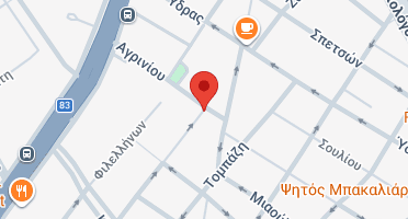 Location of business on map