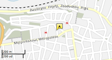 Χάρτης και σημείο της επιχείρησης