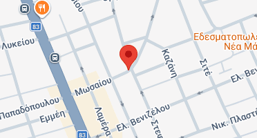 Location of business on map