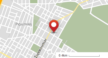 Location of business on map