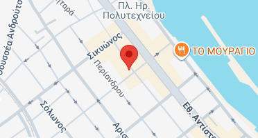 Location of business on map