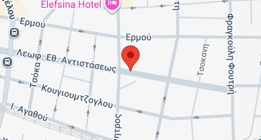 Location of business on map