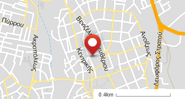 Location of business on map