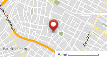 Location of business on map