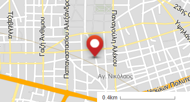 Location of business on map