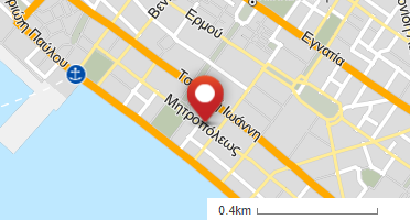 Location of business on map