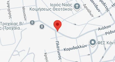 Location of business on map