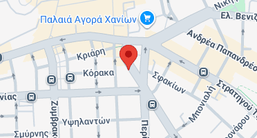 Location of business on map