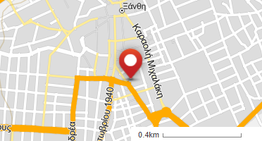 Location of business on map