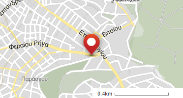 Location of business on map