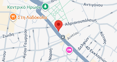 Χάρτης και σημείο της επιχείρησης