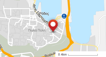 Χάρτης και σημείο της επιχείρησης