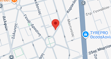 Location of business on map