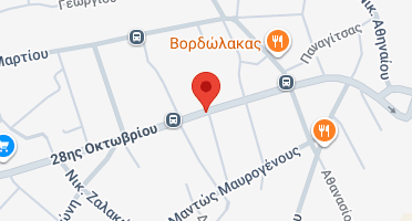 Location of business on map
