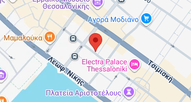 Location of business on map