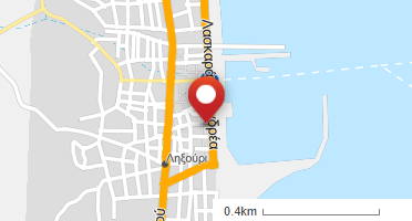 Location of business on map