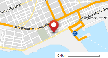 Χάρτης και σημείο της επιχείρησης