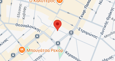 Location of business on map