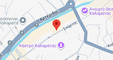 Location of business on map