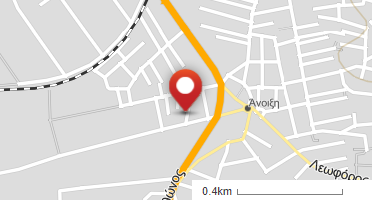 Location of business on map