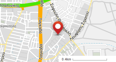 Location of business on map